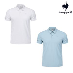[르꼬끄] 남녀공용 라이트벤쳐 레귤러핏 반팔 폴로 티셔츠 QQ323ETS71