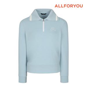 [올포유] 23FW 여성 니트 빅카라 반집업 티셔츠 AWTHM8277-920