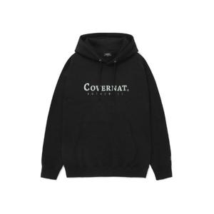 M 커버낫후드티 CQK CO2403HD02-BK 어센틱 로고 후디 블랙