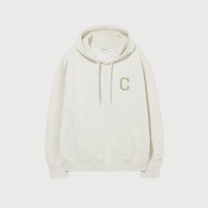 M 커버낫후드티 CQK CO2501HD31-OT C 로고 후디 Oatmeal