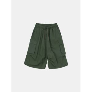 [빌리버스] 남자 나일론 방수 밴딩 카고 반바지 BAWFP001