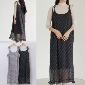 [시드마켓]쉬폰프릴리본매듭원피스 509V286S 빅사이즈 여성의류