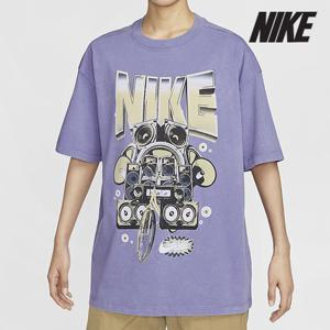 [나이키] 여성용 반팔티 /W3- HF9692-527 / 우먼스 스포츠웨어 오버사이즈 반팔 티셔츠