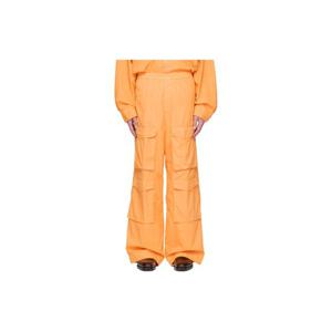 25 FW 드리스반노튼 남성 오렌지 드로우스트링 카고 팬츠 231358M188007