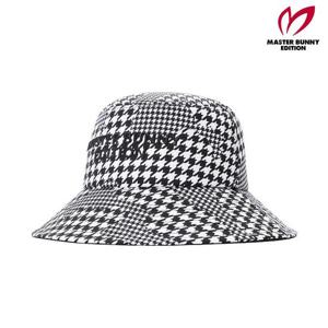 마스터바니  (411D4CP491) 남성 하운드투스 패턴 심볼 기모 버킷햇