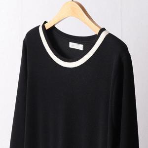 [시드마켓]배색 포켓 라인 원피스 311I017S 빅사이즈 여성 511