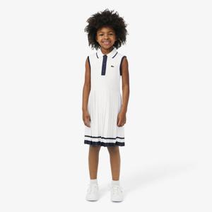 라코스테 공식 여아 플리츠 폴로 원피스 EJ8410-55G 522