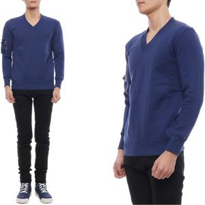 [발망] 남성 브이넥 맨투맨 (W4HJ668B928 155)