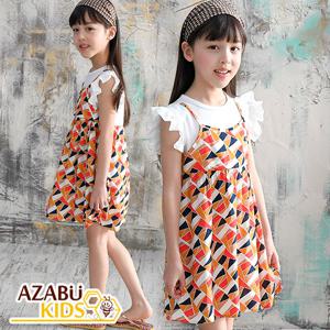 [아자브키즈] 어썸 날개 원피스 여아원피스 아동원피스