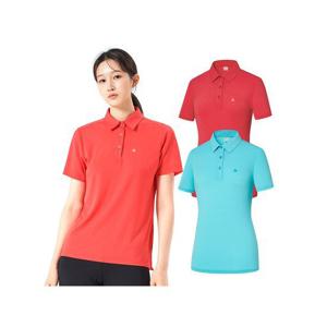 [콜핑] 2102TK557W 베이직 옆트임 반팔 여성 여름 등산 카라 티셔츠