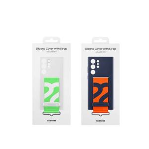 삼성 갤럭시 S22 울트라 실리콘 커버 with 스트랩 EF-GS908