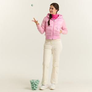 여성 구스 다운 부츠컷 팬츠 아이보리 MQ422LPTN3