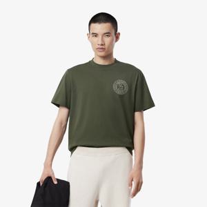 라코스테 공식 남성 퍼프 프린팅 반팔 티셔츠 TH0125-55G HCF