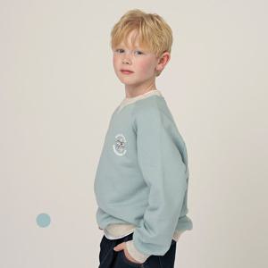 [예일키즈]불독스 배색 맨투맨 A5F005