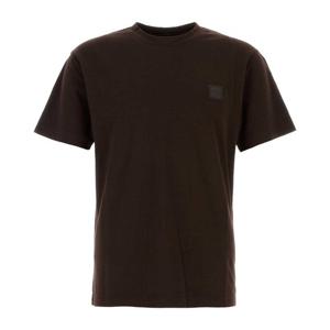 스톤아일랜드 브라운 코튼 크루넥 티셔츠 210003411 V0070