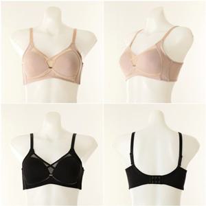 [와코루] 인견 노와이어 몰드 브라 WBRX105 2컬러 택1 95A컵 90B컵