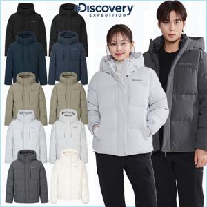 디스커버리 25FW 커플 구스다운 DMDJ61056DWDJ62056 남여 숏패딩 레스터G 구스 다운 시그니쳐 다운 HKDJ
