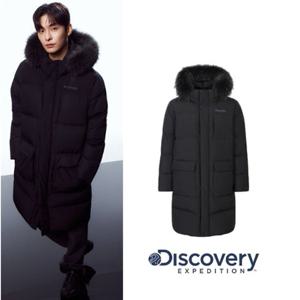 디스커버리 2025F W 겨울남성고쉬구스다운롱패딩[DMDJ7E056BKS]
