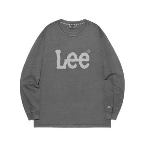 LEE 빅 트위치 로고 다잉 긴팔 티셔츠 B1 LE2503LT11 PO GP