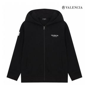 [발렌시아주니어][발렌시아주니어] 라벨포인트 로고 후드 집업
