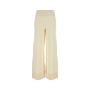 카밀라 앤 마크 여성 아이보리 Ash 울 팔라조 팬츠 M2CMK1023 BRIGHTCREAM