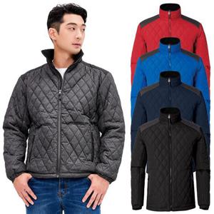 랜더스 남성 여성 단체 겨울 방한 퀼팅 패딩 누빔 점퍼 자켓