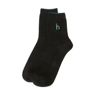 남성 티핑포인트 골지 중목 양말 HZSS5F102BK