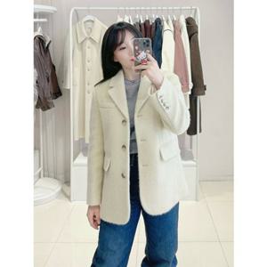 올리브데올리브 (OW5WJA52) 쓰리버튼 테일러드 울자켓