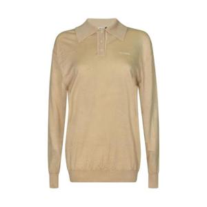 미우미우 긴소매 폴로 셔츠 MML929SOOO140Z