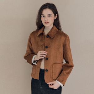 [올앤선드리]인조스웨이드 자켓 A5F8J123