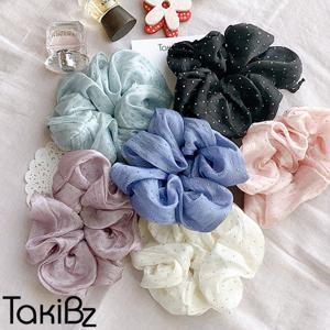 [타키비즈] 스터드 실키곱창 헤어끈