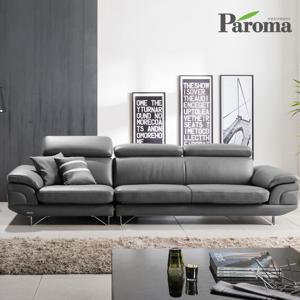 파로마 오스카 4인용 이태리 천연 통가죽 소파