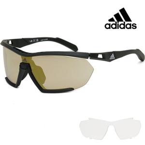 아디다스 스포츠 선글라스 라이딩 바이크 낚시 골드 미러 주야간 고글 SP0072 02G