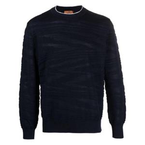 25 FW 미쏘니 지그재그 자카드 울 혼방 스웨터 UC23WN02BK021Z TP432641582