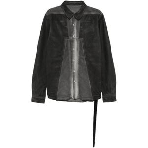 25 FW 릭오웬스 스플린터 셔츠 DU02D2298DSLV TP432234874