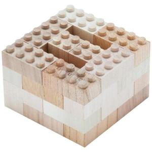 아트박스/반바오 [Kiplex] 원목 조립블록완구/ 호환블록   코도