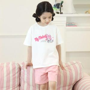 아트박스/프리미에팜 마이멜로디 여아 핑크 5부 상하복 PK