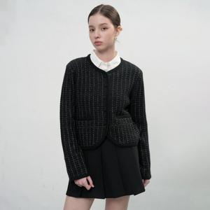 WOMAN 뉴클래식 트위드 자켓 [BLACK] / WBE3L09501