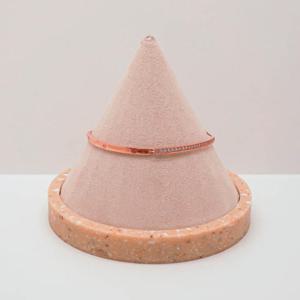 오팔하우스 14k 럭셔리 스틱바 큐빅 팔찌 OPGB3397