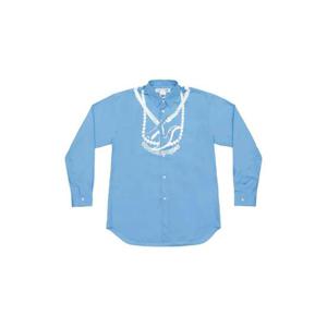 25 FW 꼼데가르송 X A AP 나스트 체인 핀스트라이프 셔츠 NAST01B006051 TP445997262