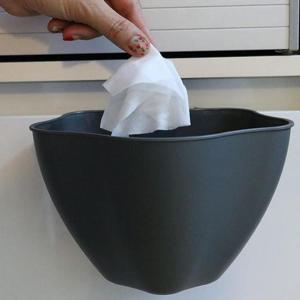 니본 싱크대휴지통-걸이형 (조개모양1p) 걸이휴지통 손잡이휴지통