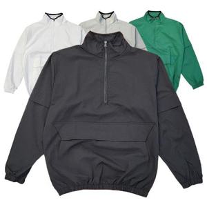 [디블록스] 남성 오버핏 아노락 반집업 바람막이