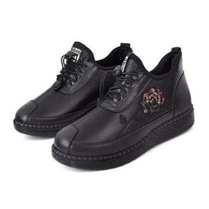 겨울 따뜻한 엄마 신발 퍼 안감 중년 여성 운동화 (2color)