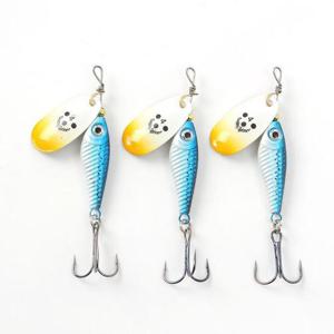 어복충만 스피너 베이트 3p세트 블루 20g 배스 루어