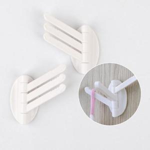 2P 부착식 회전형 3단행거 행거부착용 벽고정걸이