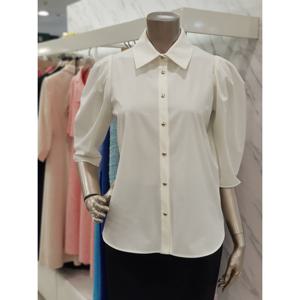 [미니멈]카라넥 퍼프소매 블라우스MYCGWB7110