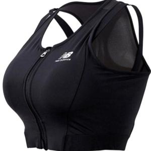 [뉴발란스]  W 앞지퍼 사이즈조절 크롭탑 NBN9A2W262