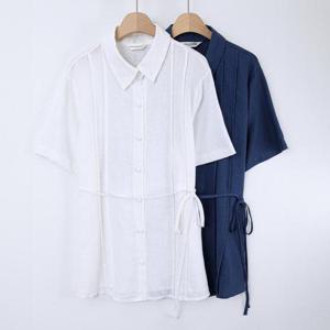 빅사이즈사랑해요 S457L407 블링펀틱스트링블라우스 WB