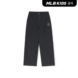 [택가89,000원][MLB키즈]베이직 아웃도어 나일론 카고 스트레이트 팬츠 NY (Black)7AWPB0351-50BKS
