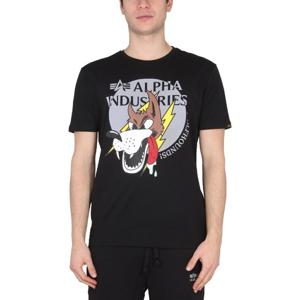 알파인더스트리 프린트 반팔 티셔츠 108503_03